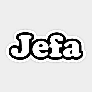 Jefa Sticker